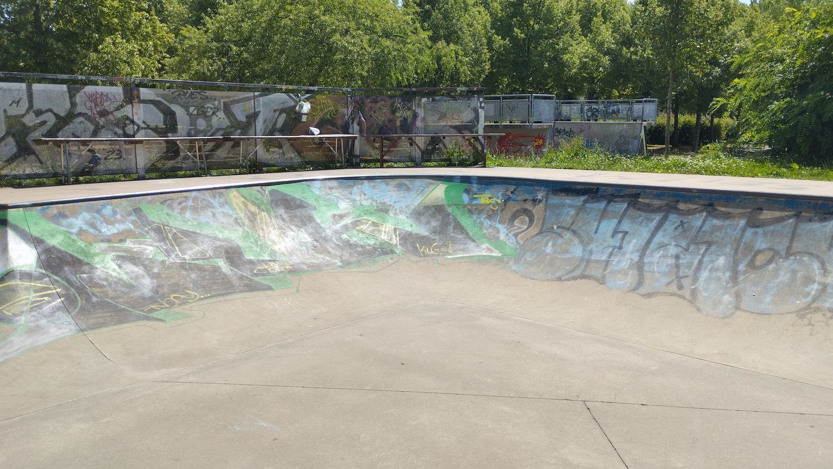 Burgerpark Hafeninsel skatepark